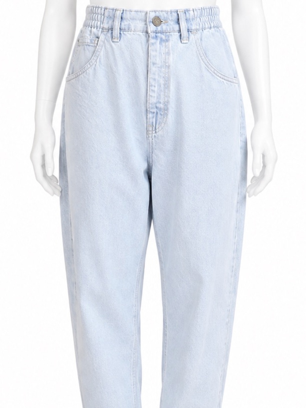 Vintage 90s Lee High-Rise Mom Jeans – Light Wash
